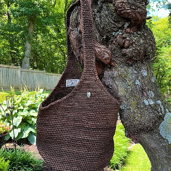Helen Kaminski Bags Helen Kaminski Brown Raffia Shoulder Bag